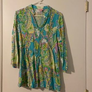 GUC Lilly Pulitzer tunic size small